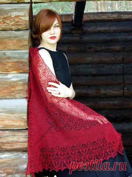 Ravelry: Sofia Shawl pattern by Lyubov Shalnaya