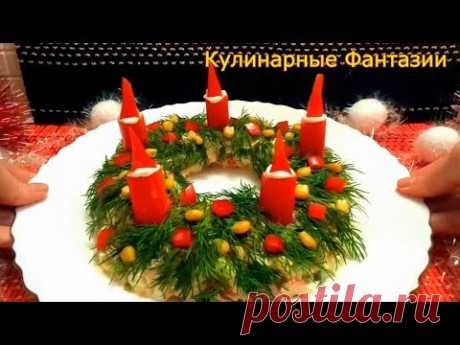 Необыкновенно Вкусный Салат с Крабовыми палочками!