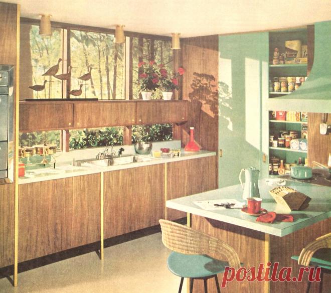 1961. Kitchen Design and Decor - p1335 | PastYears.info