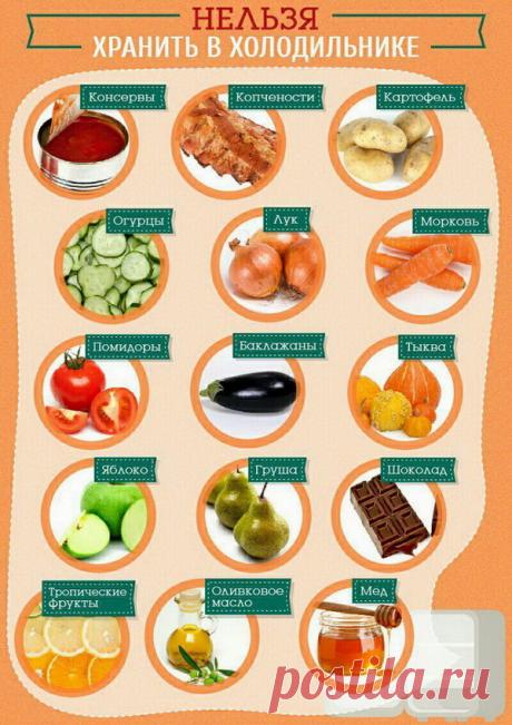 Что нельзя хранить в холодильнике?