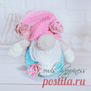 Гном амигуруми. Схемы и описания для вязания игрушек крючком! Бесплатный мастер-класс от Евгении Коробинской по вязанию гнома из плюшевой пряжи. Высота вязаной крючком игрушки примерно 30 см. Для изготовления плю…