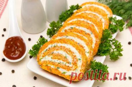 Ну очень нежно: пикантный рулет из обычной моркови🥕 для праздничного стола - Будет вкусно - Социальная сеть "МТ.RU" Нежный кремовый вкус с пикантным чесночным акцентом, в компании воздушной морковной🥕 основы. Словно вы гуляете по летнему саду после дождя, а вокруг запах трав и тепла. Этот рулет идеально впишется в праздничный стол – легкий, изящный, словно намёк на то, что мы не забыли про здоровое питание. Но Подписывайтесь, читайте, комментируйте, ставьте лайки