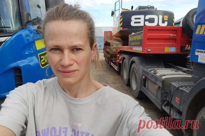 Праздник в рейсе. Восьмое марта Ирина Сачкова встречает за рулем бензовоза. Всемирный женский день вологодская красавица встречает за рулем многотонной машины