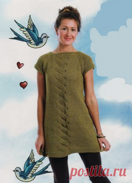 Платье Panbe из Knitscene 2010 winter-spring Вязаное спицами платье Panbe из Knitscene 2010 winter-spring, с описанием работы на русском языке.