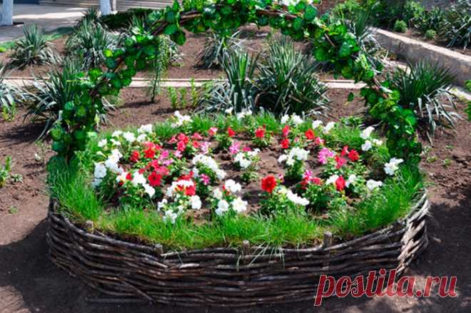 статьи об оформлении клумб на даче: 14 тыс изображений найдено в Яндекс.Картинках
