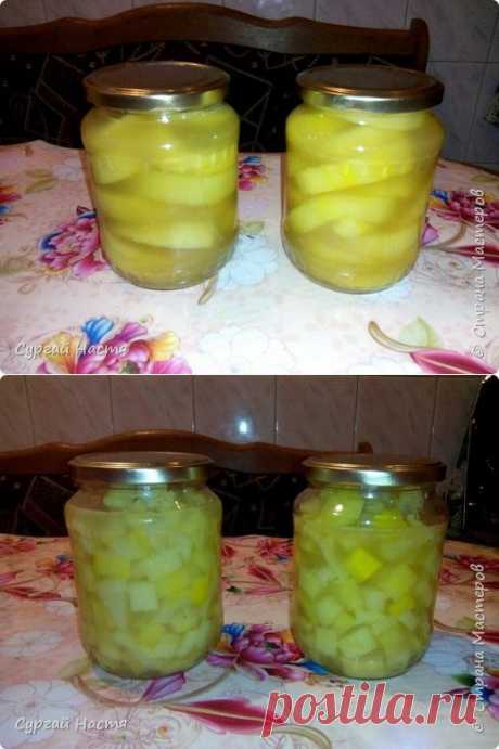 Ананасы... из кабачков своими руками!