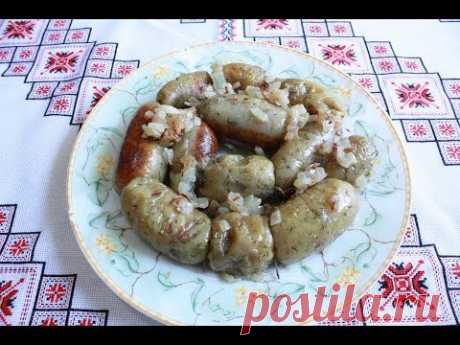 Домашняя колбаса рецепт с картошкой и грибами Как приготовить домашнюю колбасу Домашня ковбаса