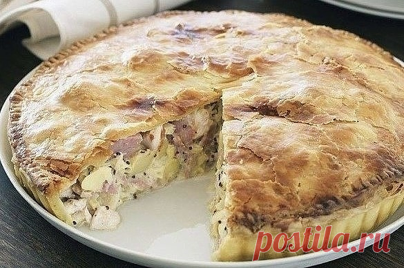 Курник
Тесто:
2 яйца;
250 мл кефир
1 чайная ложка соли;
0,5 сода
3,5 стакана муки;
250гр маргарин
Для начинки:
300 грамм куриного фарша;либо куриной грудки
2 картофелины;
3 луковицы;
соль;
чёрный перец;
В миску с мукой добавляем яйца перемешиваем,затем размельчаем маргарин,кефир погасить содой и все замесив тесто отправляем в холод на 15 мин.Тесто делим на 2 части первый слой раскатываем на противень выкладываем начинку затем прикрываем вторым слоем
Отправляем в духовку на...
