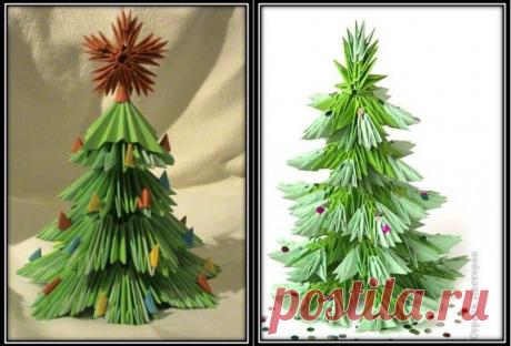Елки на любой вкус. Различные поделки из бумаги для детей и взрослых. Снежинки и елки из бумаги