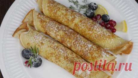 Заварные блинчики | Школа кондитерского искусства