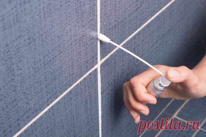 Как очистить швы между кафельной плиткой народными методами Способы очистить межплиточные кафельные швы, не прибегая к химии.