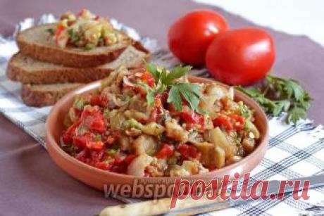 Тёплый салат из запечённых овощей рецепт с фото, как приготовить на Webspoon.ru