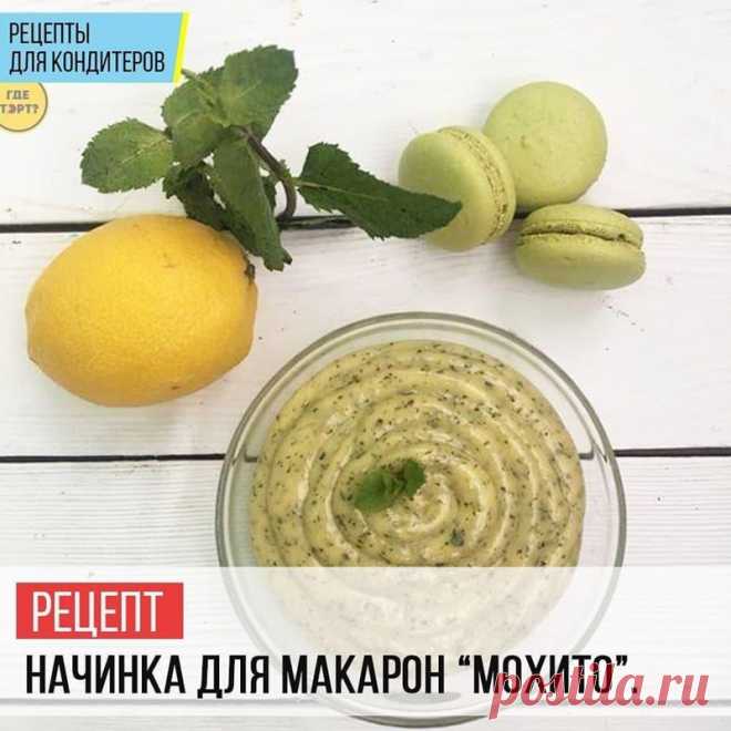 Рецепт Начинка для макарон Мохито