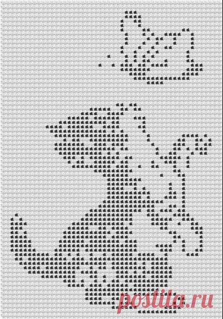 KITTEN BUTTERFLY CROCHET AFGHAN PATTERNS
