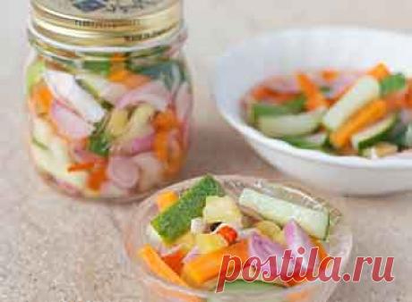 Рецепт пикантных огурчиков на зиму - Огурцы на зиму . 1001 ЕДА вкусные рецепты с фото!