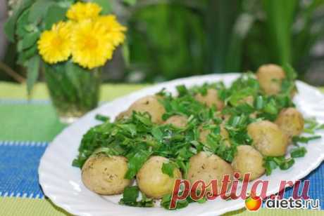 Картофель с пряными травами.: Готовим в микроволновке: Группы - diets.ru