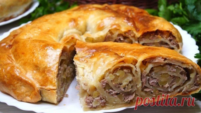 Быстрый Пирог «Пальчики оближешь» Сытный и невероятно вкусный