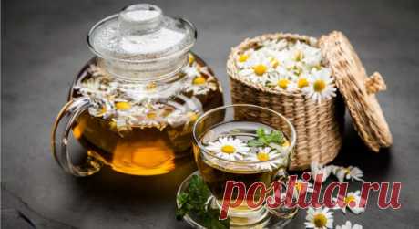 Отвар ромашки.