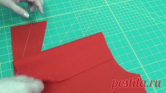 карман с отрезным бочком