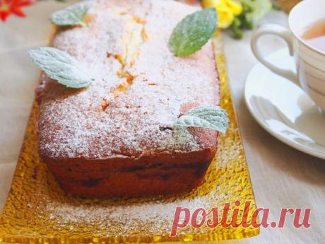 Прост в приготовлении… Ароматный, душистый творожный кекс — Вкусные рецепты