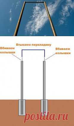 Как сделать турник во дворе? | Sport My Way | Sport - My Way