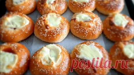 Быстрые булочки  мини - пиццы! Просто и вкусно! / Mini pizza!