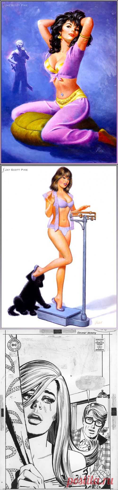 Художник-иллюстратор Jay Scott Pike (Джей Скотт Пайк) (49 работ) » Картины, художники, фотографы на Nevsepic