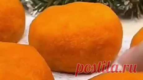Закуска "Мандаринка" на новогодний стол
