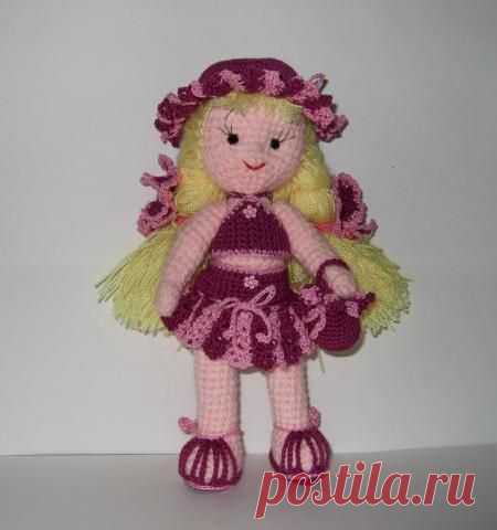 кукла спицами