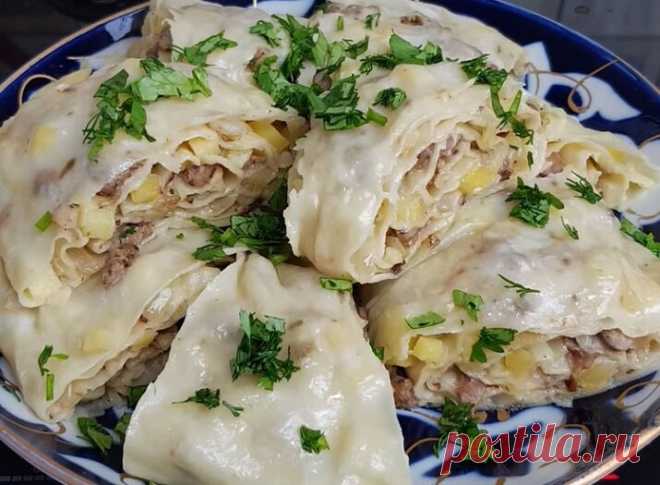 Ханум. Рецепт из солнечного Узбекистана. Вкуснее пельменей и мантов, а готовить быстрее и проще | Отчаянная Домохозяйка | Яндекс Дзен