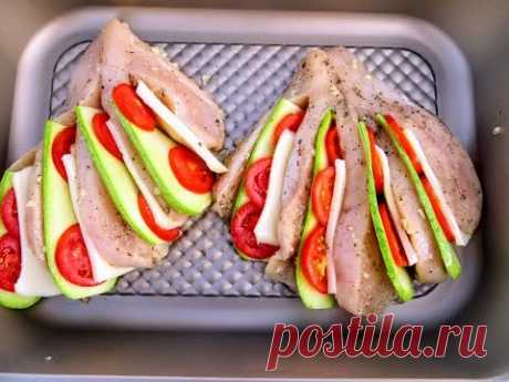 Просто сделайте 4 надреза в грудке / Вкуснятина из куриного филе за считанные минуты!