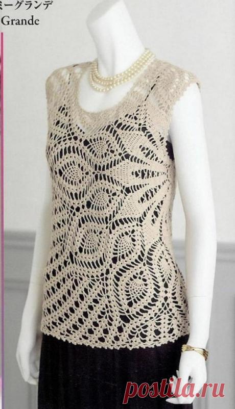 Вязаные модели из азиатских журналов | Домоводство для всей семьи.