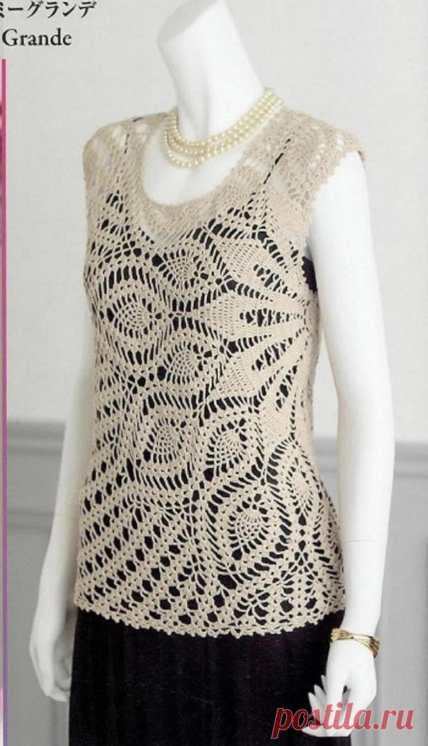 Вязаные модели из азиатских журналов | Домоводство для всей семьи.