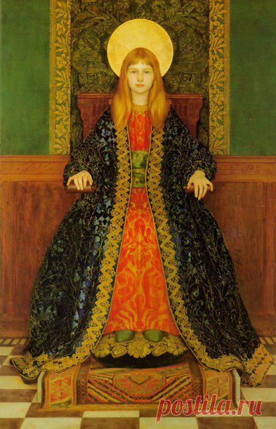Томас Купер Готч (англ. Thomas Cooper Gotch, род. 10 декабря 1854 г. Кеттеринг -  ум. 1 мая 1931 г. Ньюлин, Кивописи. / Удивительное искусство
