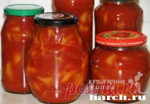 Лечо с томатной пастой “Ласточка” | Харч.ру - рецепты для любителей вкусно поесть