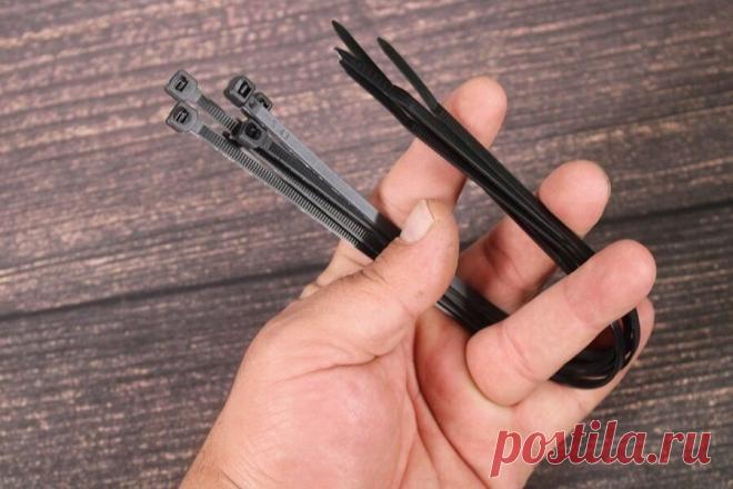 Как сделать пластиковую стяжку в домашних условиях Гениальная идея для дачников и садоводов.