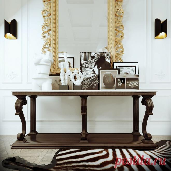 *Дизайн и декор* - 3D проект: Квартира в Сен-Жермен (Франция)