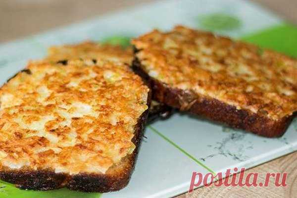 Жареные луковые бутерброды за 5 минут, рецепт — Вкусо.ру