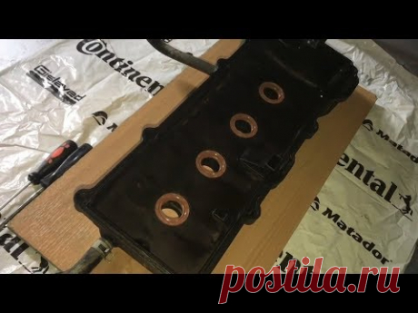 Ремонт крышки клапанов NISSAN EXPERT VNW11