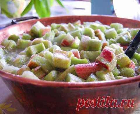 Варенье из ревеня | Домашняя кулинария