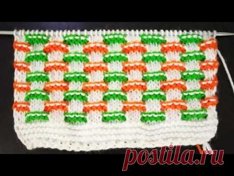 Very Beautiful Multi Colour Sweater Pattern (In Hindi)