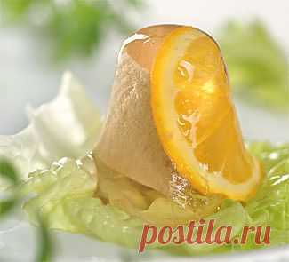 Заливной окорок с апельсинами, закуска. Пошаговый рецепт с фото на Gastronom.ru