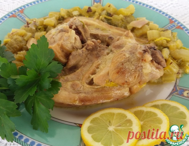 Свинина с сельдереем - кулинарный рецепт