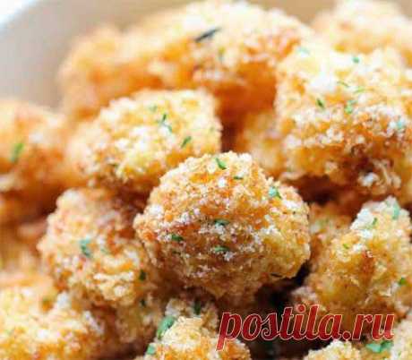 Цветная капуста в сырной шубе | Домашняя кулинария
