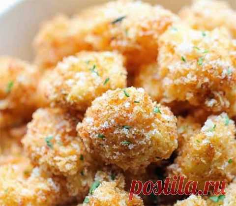 Цветная капуста в сырной шубе | Домашняя кулинария