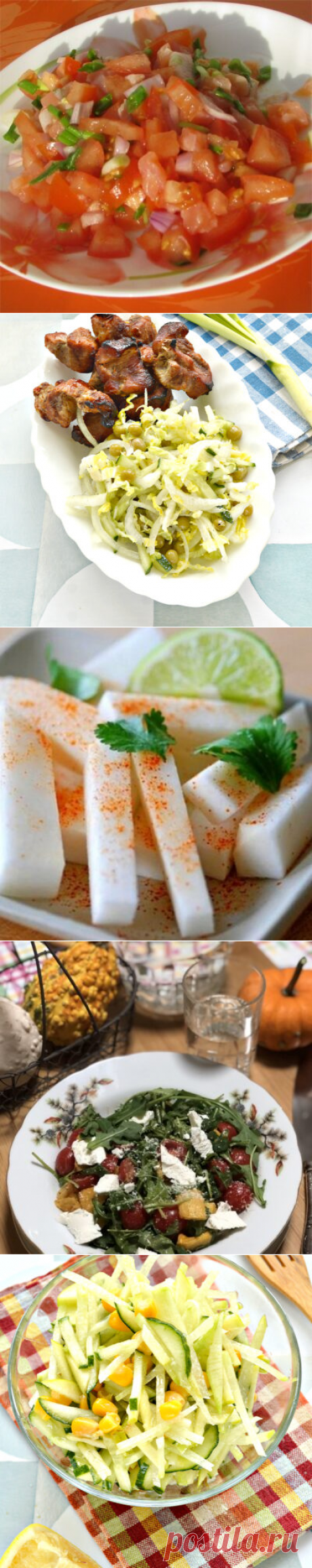 Диетические салаты - долой лишние калории