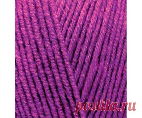 Пряжа LANAGOLD FINE Alize - 50 (фуксия) - LANAGOLD FINE Alize_ - Alize - ПРЯЖА - Два сундука