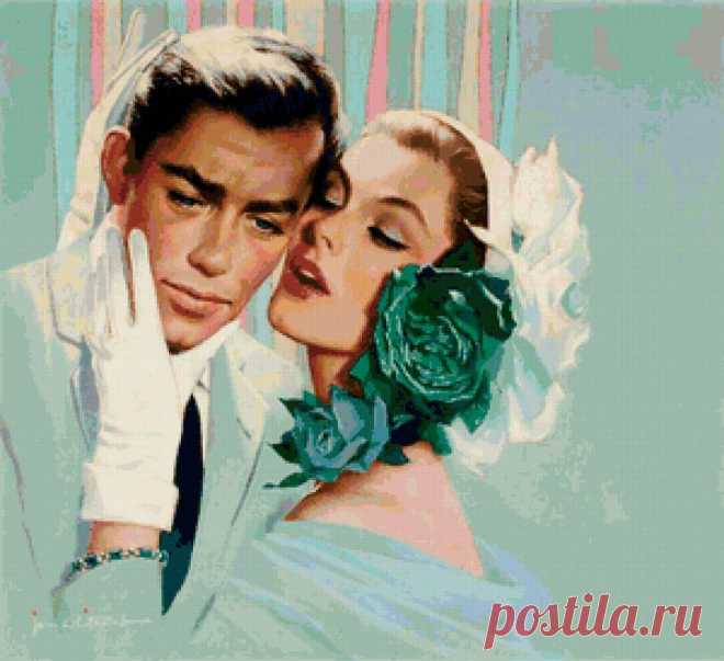 Предпросмотр схемы вышивки «любовь» - Вышивка крестом