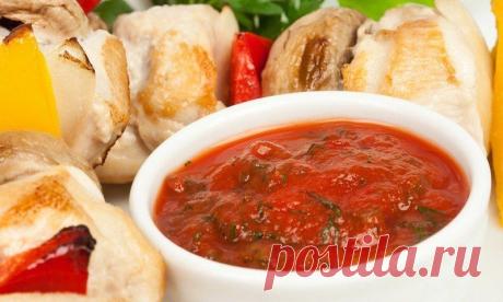 КАВКАЗСКИЙ СОУС К ШАШЛЫКУ.