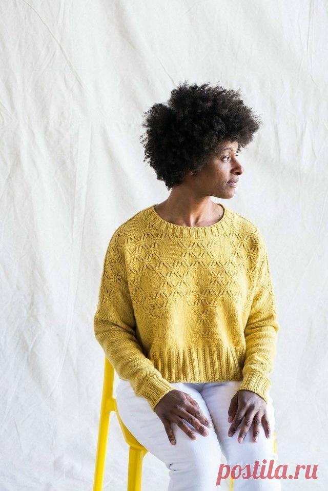 Пост на стене #вязание #спицы #джемпер